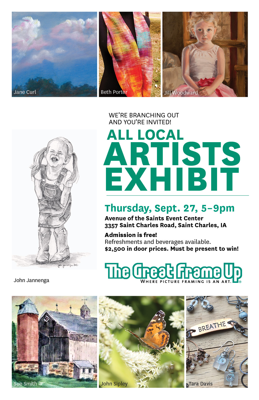 All Local Artists Exhibit This Thursday! - The Great Frame Up :: West ...